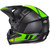 HJC CS-MX II Creed Helmet MC-4SF Green/Black Back Left  HJC CS-MX II Creed Helmet MC-4SF Green/Black Back Left