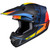 HJC CS-MX II Creed Helmet MC-27SF Orange/Blue/Black HJC CS-MX II Creed Helmet MC-27SF Orange/Blue/Black