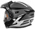 Castle X CX950 Diverge Helmet Charcoal/Black/Grey Back - Electric Shield Castle X CX950 Diverge Helmet Charcoal/Black/Grey Back - Electric Shield