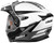 Castle X CX950 Diverge Helmet White/Charcoal Back - Electric Shield Castle X CX950 Diverge Helmet White/Charcoal Back - Electric Shield