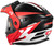 Castle X CX950 Diverge Helmet Red/White/Black Back - Electric Shield Castle X CX950 Diverge Helmet Red/White/Black Back - Electric Shield
