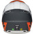 Thor Reflex Cube Helmet Gray/Orange Back Thor Reflex Cube Helmet Gray/Orange Back