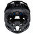 100% Trajecta Helmet Black Front 100% Trajecta Helmet Black Front