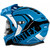 Castle X CX950 V2 Wake Helmet Blue/Black Back - Dual Shield Castle X CX950 V2 Wake Helmet Blue/Black Back - Dual Shield