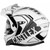 Castle X CX950 V2 Wake Helmet White/Charcoal Back - Dual Shield Castle X CX950 V2 Wake Helmet White/Charcoal Back - Dual Shield