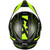 Castle X CX950 V2 Fierce Helmet Matte Black/Hi-Vis Top - Dual Shield