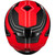 Castle X CX360 Atlas Youth Helmet Matte Red Top - Dual Shield Castle X CX360 Atlas Youth Helmet Matte Red Top - Dual Shield