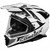Castle X CX200 Wrath Helmet Matte White - Dual Shield Castle X CX200 Wrath Helmet Matte White - Dual Shield