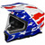 Castle X CX200 Liberty Helmet Gloss Red/White/Blue - Dual Shield Castle X CX200 Liberty Helmet Gloss Red/White/Blue - Dual Shield