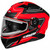 Castle X CX390 Atlas Helmet Matte Red/Black - Electric Shield