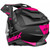 Castle X CX200 Wrath Helmet Matte Pink Glo Back - Electric Shield Castle X CX200 Wrath Helmet Matte Pink Glo Back - Electric Shield
