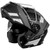 Castle X CX935 Raid Helmet Matte Charcoal/Silver Flip-up - Electric Shield