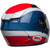 Bell Qualifier DLX MIPS Classic Helmet Gloss Navy/Red Back Right