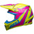 Bell Moto-9S Flex Sprite Helmet Gloss Yellow/Magenta Left Bell Moto-9S Flex Sprite Helmet Gloss Yellow/Magenta Left