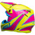 Bell Moto-9S Flex Sprite Helmet Gloss Yellow/Magenta Back Left Bell Moto-9S Flex Sprite Helmet Gloss Yellow/Magenta Back Left