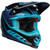 Bell Moto-9S Flex Sprite Helmet Black/Blue Front Right Bell Moto-9S Flex Sprite Helmet Black/Blue Front Right