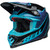 Bell Moto-9S Flex Sprite Helmet Black/Blue Front Left Bell Moto-9S Flex Sprite Helmet Black/Blue Front Left