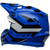 Bell Moto-9S Flex Banshee Helmet Gloss Blue/White Back Left Bell Moto-9S Flex Banshee Helmet Gloss Blue/White Back Left