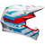Bell Moto-9S Flex Banshee Helmet Gloss White/Red Right Bell Moto-9S Flex Banshee Helmet Gloss White/Red Right