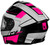 Castle X CX935 Raid Helmet Gloss Pink Glo/Charcoal Back Castle X CX935 Raid Helmet Gloss Pink Glo/Charcoal Back