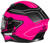 Castle X CX390 Atlas Helmet Matte Pink Glo/Black Back Castle X CX390 Atlas Helmet Matte Pink Glo/Black Back
