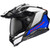 Scorpion EXO XT9000 Carbon Trailhead Helmet White Blue Smoke Shield Scorpion EXO XT9000 Carbon Trailhead Helmet White Blue Smoke Shield