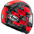 Arai Regent-X Patch Helmet Red Frost Back Arai Regent-X Patch Helmet Red Frost Back