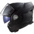 LS2 Advant X Helmet Matte Black Shield Up LS2 Advant X Helmet Matte Black Shield Up
