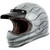 Torc T3 Retro Blaze Helmet Silver Mega Flake Left Visor Torc T3 Retro Blaze Helmet Silver Mega Flake Left Visor