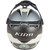 KLIM Krios Pro Charger Helmet Gray Back KLIM Krios Pro Charger Helmet Gray Back