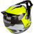KLIM Krios Pro Charger Helmet Hi-Vis Back Right KLIM Krios Pro Charger Helmet Hi-Vis Back Right