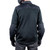 ICON Upstate Mesh CE Jacket Black Worn Back ICON Upstate Mesh CE Jacket Black Worn Back