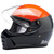 Biltwell Lane Splitter Podium Helmet Gloss Orange/Gray/Black Left Shield Up Biltwell Lane Splitter Podium Helmet Gloss Orange/Gray/Black Left Shield Up
