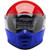 Biltwell Lane Splitter Podium Helmet Gloss Red/White/Blue Front Biltwell Lane Splitter Podium Helmet Gloss Red/White/Blue Front