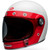 Bell Bullitt Vader Helmet Gloss White/Red Front Left
