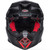 Bell Moto-10 Spherical Satin Helmet Gloss Red/Black Front