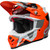 Bell Moto-9S Flex Rover Helmet Gloss Orange Camo Front Left Bell Moto-9S Flex Rover Helmet Gloss Orange Camo Front Left