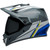 Bell MX-9 Adventure MIPS Alpine Helmet Gloss Gray/Blue Left Bell MX-9 Adventure MIPS Alpine Helmet Gloss Gray/Blue Left