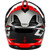 Gmax GM-11S Ronin Helmet Electric Shield Black/Red Back