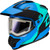 Gmax GM-11S Ronin Helmet Electric Shield Matte Black/Blue