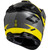 Gmax GM-11S Ronin Helmet Electric Shield Yellow/Silver/Grey Back Right