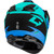 Gmax GM-11S Ronin Snow Dual Shield Helmet Matte Black/Blue Back Right