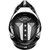 Castle X CX950 V2 General Dual Shield Black/Silver Helmet Top
