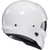 Scorpion EXO Covert 2 Helmet White Back Scorpion EXO Covert 2 Helmet White Back