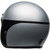 Bell Custom 500 Chassis Helmet Gloss Silver Black Back Left Bell Custom 500 Chassis Helmet Gloss Silver Black Back Left