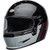 Bell Eliminator GT Helmet Gloss Black/White Front Left Bell Eliminator GT Helmet Gloss Black/White Front Left