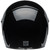 Bell Eliminator GT Helmet Gloss Black/White Back Bell Eliminator GT Helmet Gloss Black/White Back