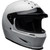 Bell Eliminator Helmet Gloss White Front Right with Visor Bell Eliminator Helmet Gloss White Front Right with Visor