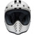 Bell Moto 3 Steve McQueen Helmet White/Black Front Bell Moto 3 Steve McQueen Helmet White/Black Front