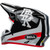 Bell MX-9 MIPS Twitch DBK 24 Helmet Gloss Black/White Back Left Bell MX-9 MIPS Twitch DBK 24 Helmet Gloss Black/White Back Left